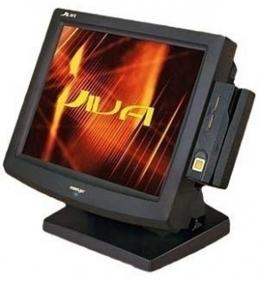 фото Кассовый POS компьютер-моноблок Posiflex Jiva-8315 N-B без ОС  Intel Celeron 575-2GHz